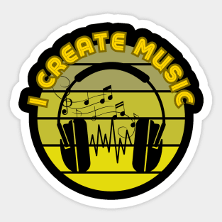 music production Sticker